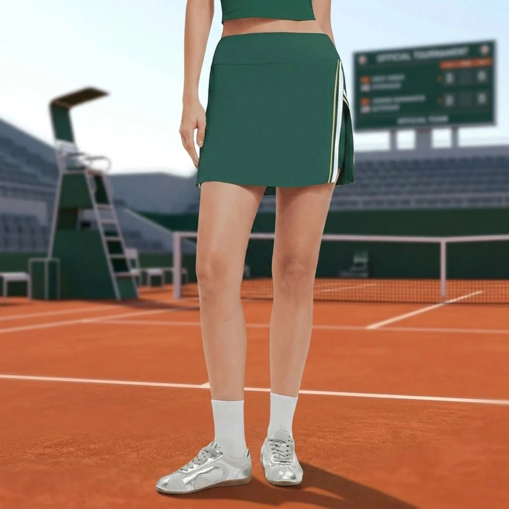 Quick-Dry Slit Tennis Skirt - Imagen 8