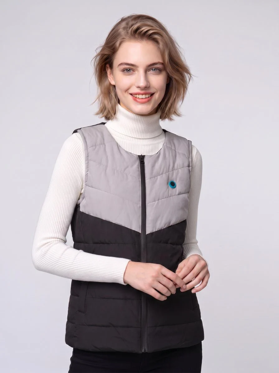 Women's Single Button Heated Gilet