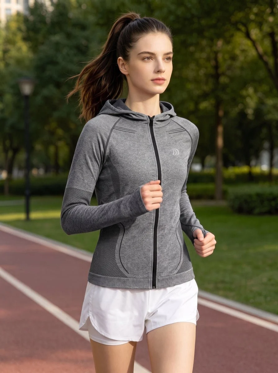 Women's Athletic Zip UP Jacket - Imagen 3