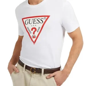 Camiseta Guess manga corta blanca hombre