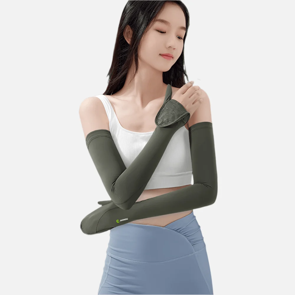 Hand-Covering UV Cycling Arm Sleeves