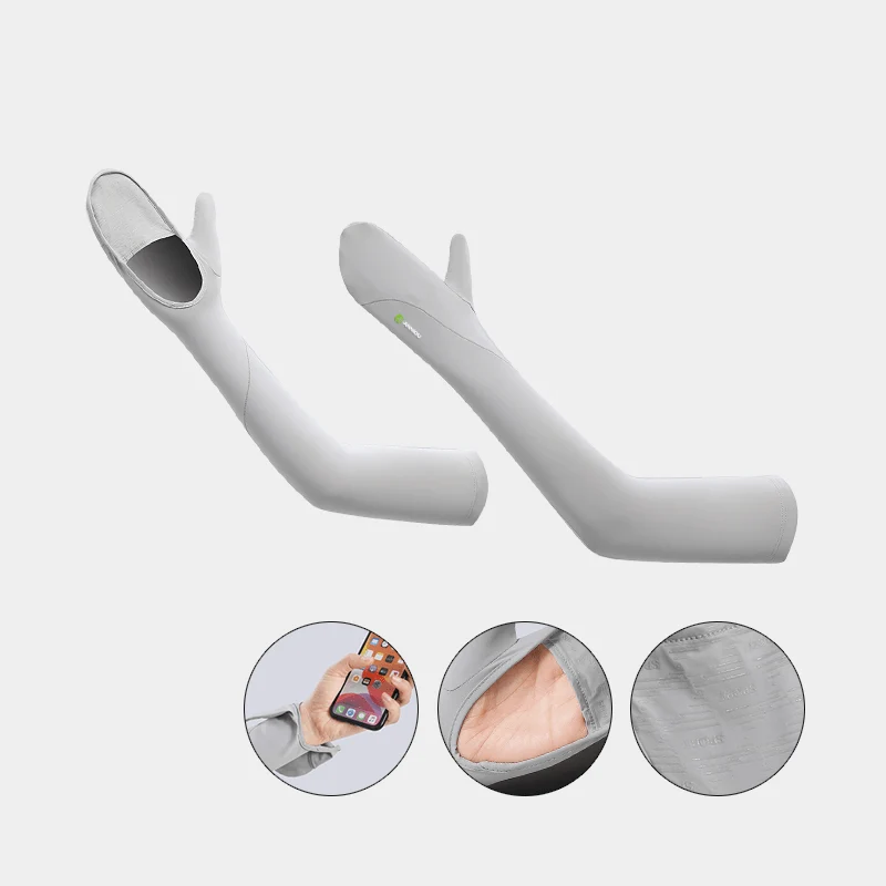 Hand-Covering UV Cycling Arm Sleeves - Imagen 8