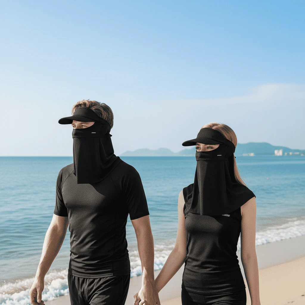 Sun Protection Visor Neck Gaiter - Imagen 9