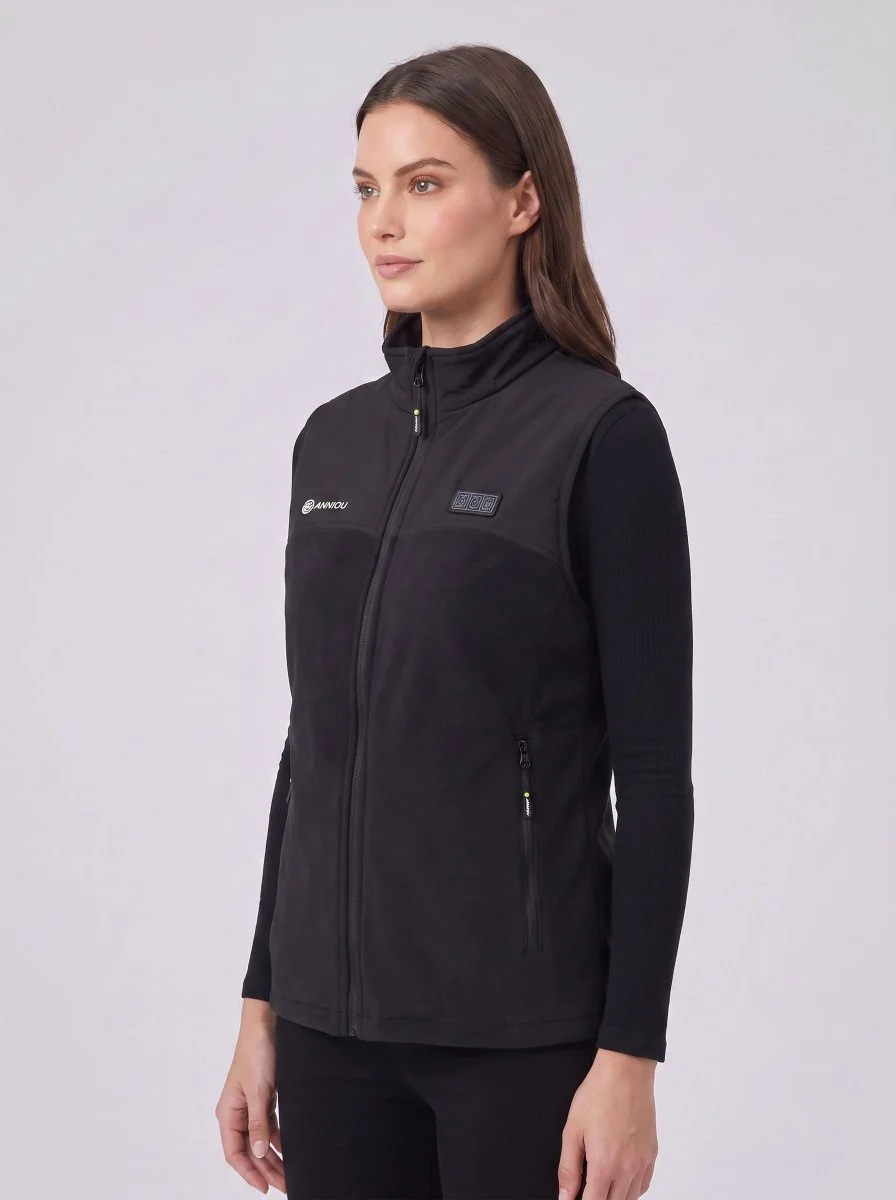 Women's Heated Fleece Vest - Imagen 4