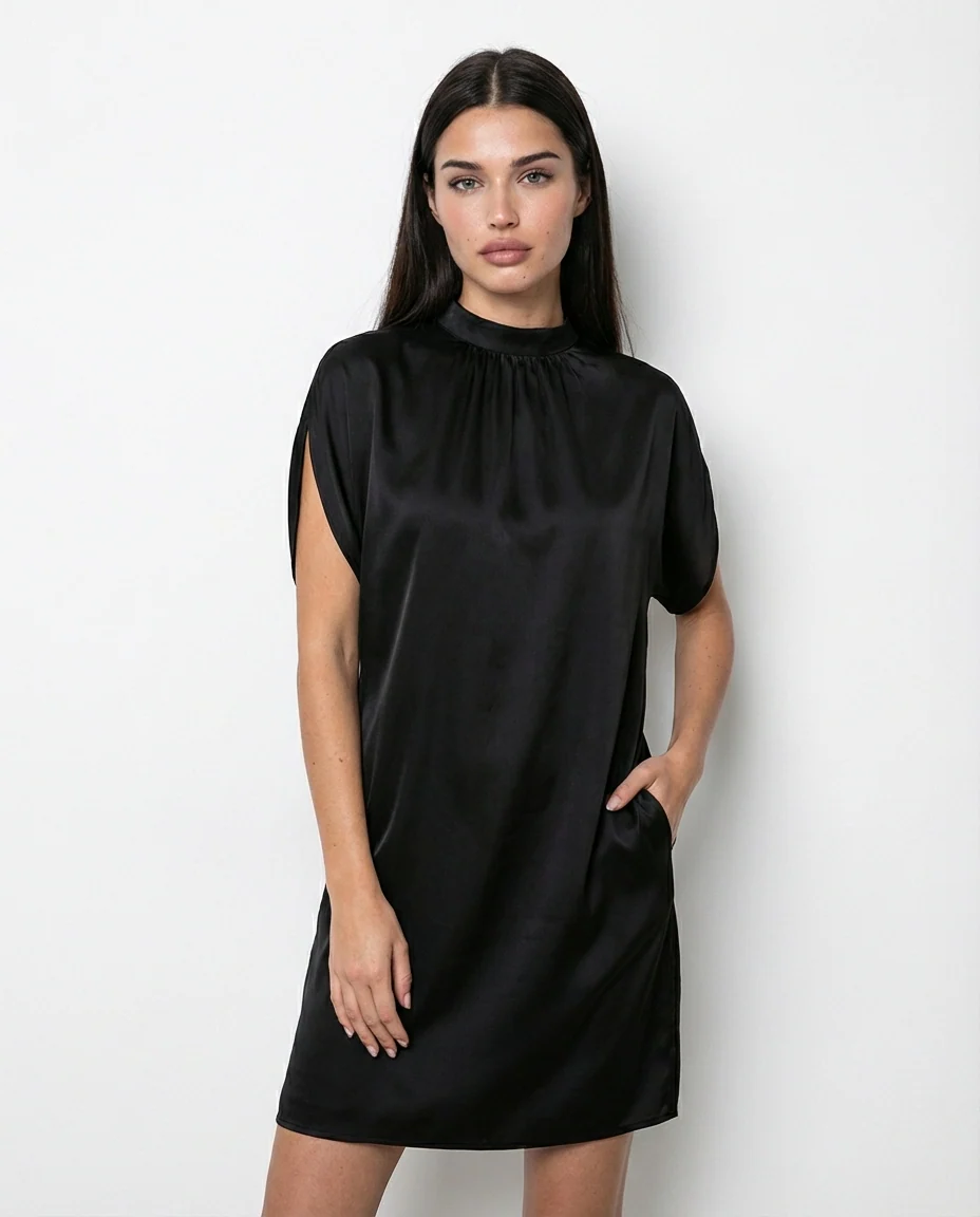 Vestido Elegante y Desenfadado Trudy – Negro - Imagen 4