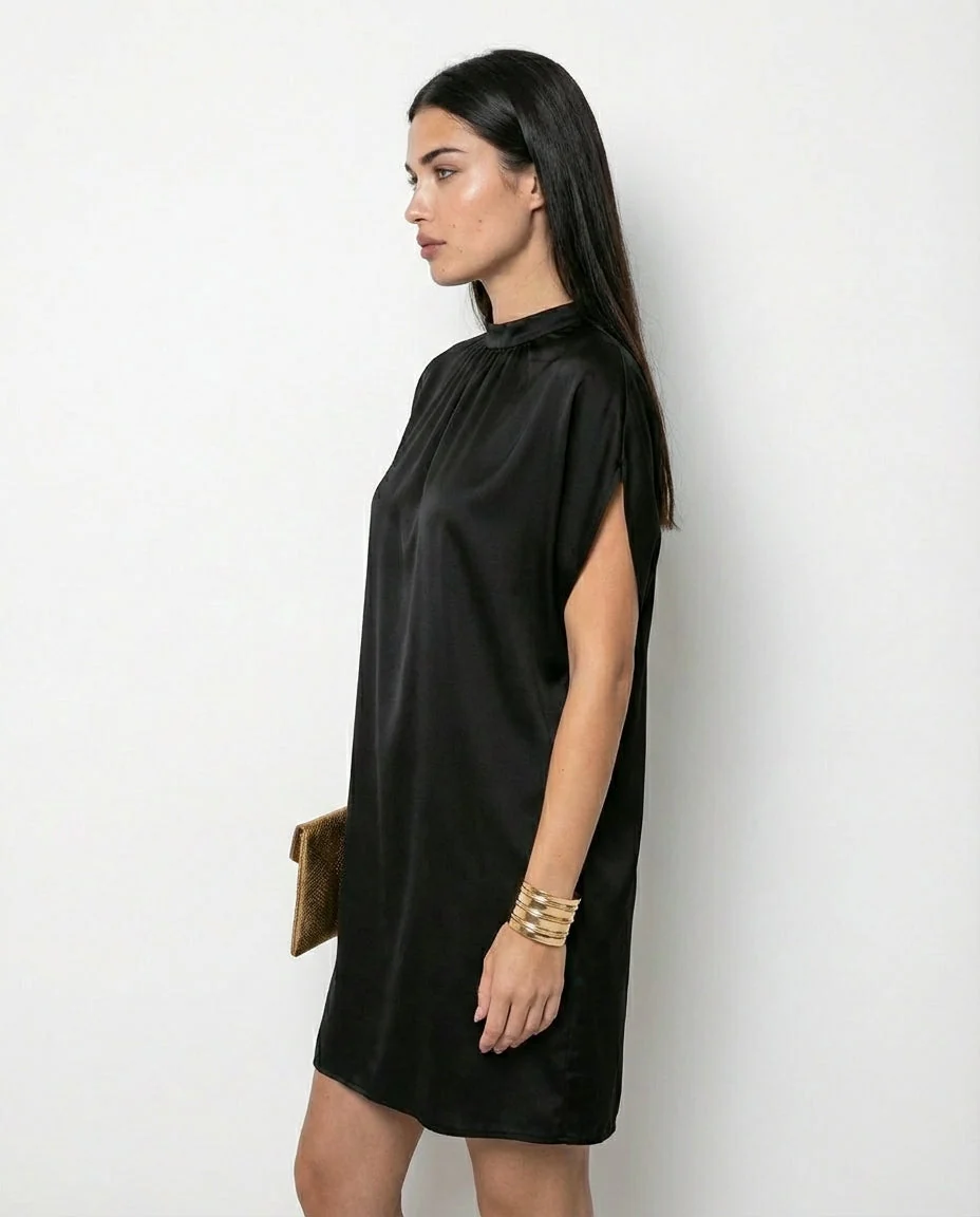Vestido Elegante y Desenfadado Trudy – Negro - Imagen 3