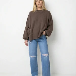 Jersey de Estilo Relajado Martha – Marrón