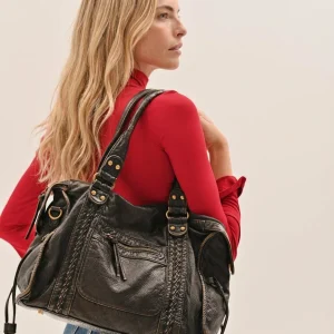 Bolso urbano vintage - Negro