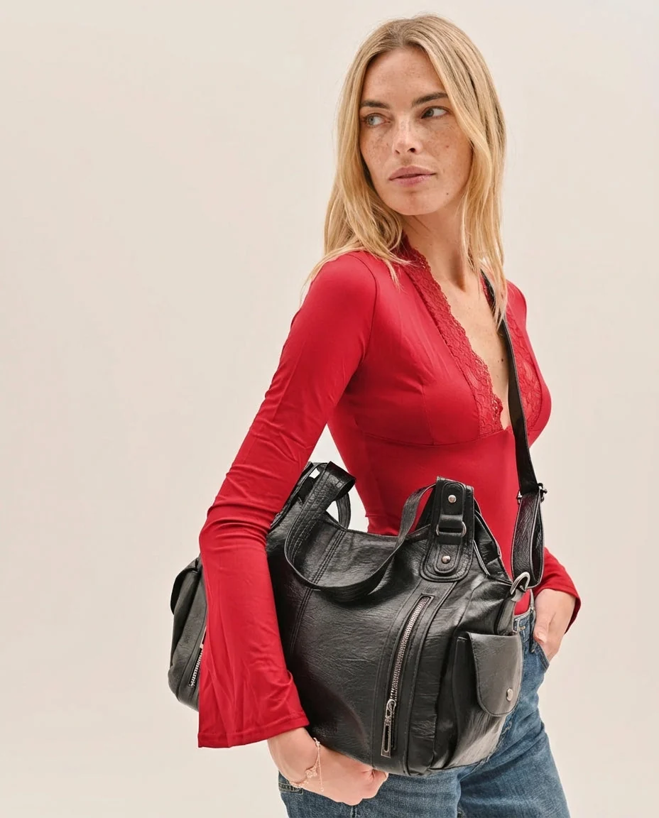 Bolso urbano It girl - Negro - Imagen 6