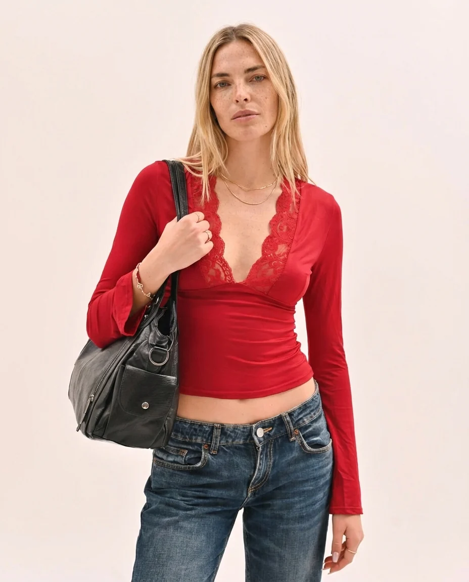 Bolso urbano It girl - Negro - Imagen 7