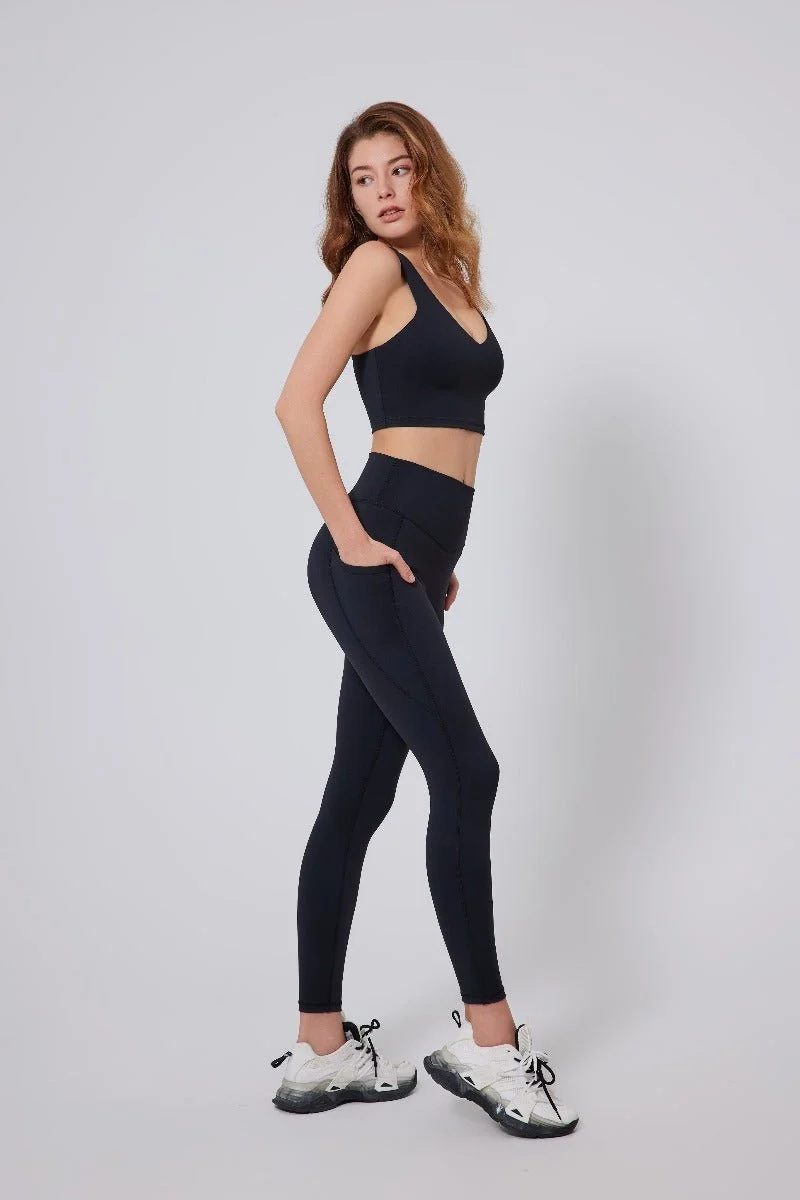 High-Waist Butt Lift Yoga Leggings - Imagen 6