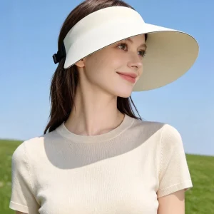 Wide Brim Foldable Visor Hat UPF50+