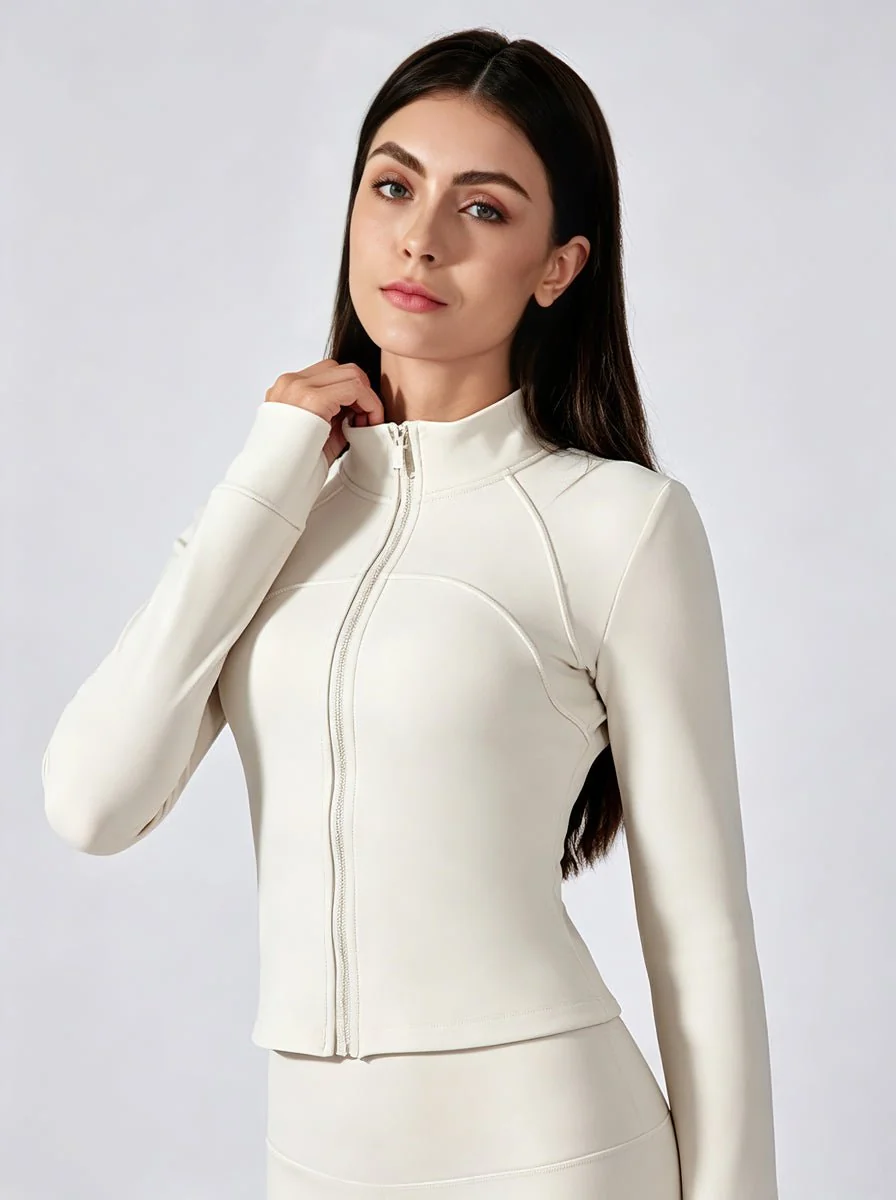 Cropped Windbreaker Jacket - Imagen 3