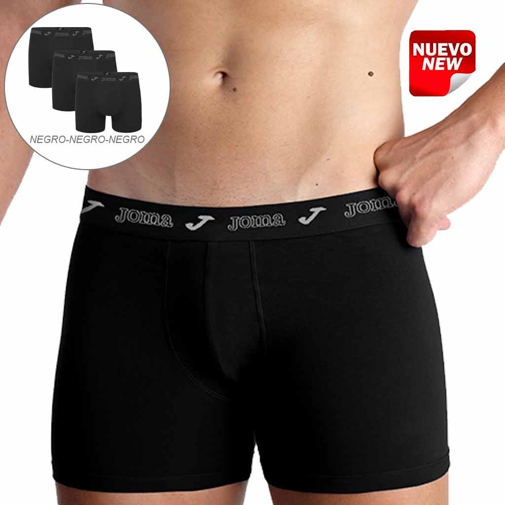 Pack X3 Bóxer Hombre Algodón Confort Goma Vista de Joma. JS3616B - Imagen 3