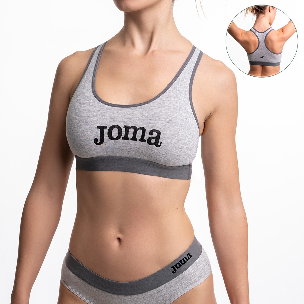 Sujetador Top Deportivo Algodón Espalda en T de Joma. JS201703TD - Imagen 3