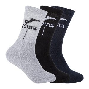 Pack 3 Calcetines Deportivos Infantiles Joma de Caña Alta con Rizo Tallas 31-34. JS14181