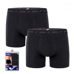 Pack de 2 Bóxer de Hombre de Algodón Bielástico Joma JS21516B con Goma Vista