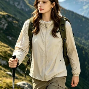 Water-Repellent UPF50+ Sun Jacket
