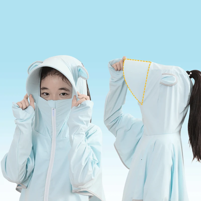 Kids' Batwing Sun Protection Jacket - Imagen 5