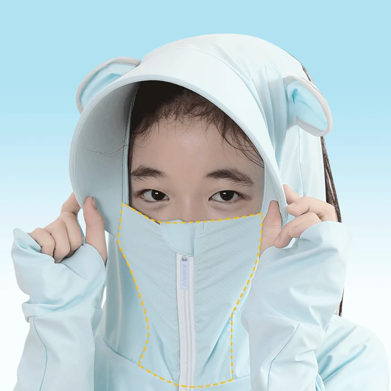 Kids' Batwing Sun Protection Jacket - Imagen 6