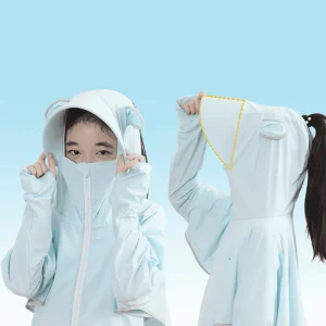 Kids' UPF 50+ Hooded Jacket