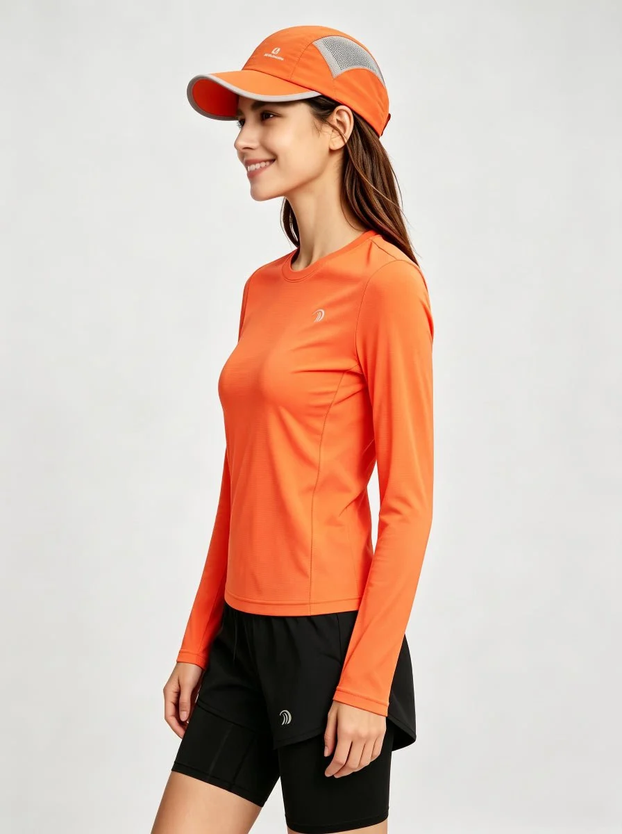 Women's Long Sleeve Fitness T-Shirt - Imagen 5