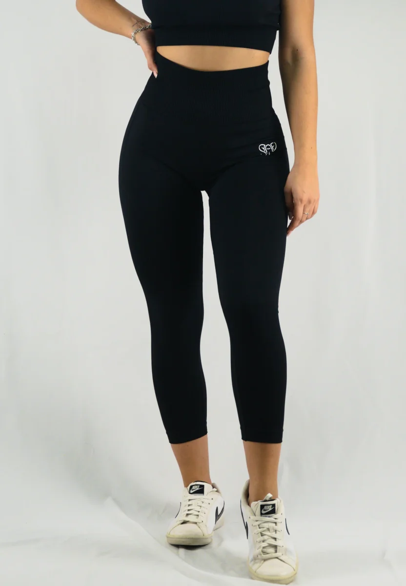 GymGlam Leggings Black - Imagen 2