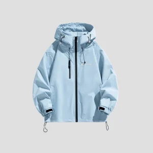 Breathable Hooded Shell Jacket