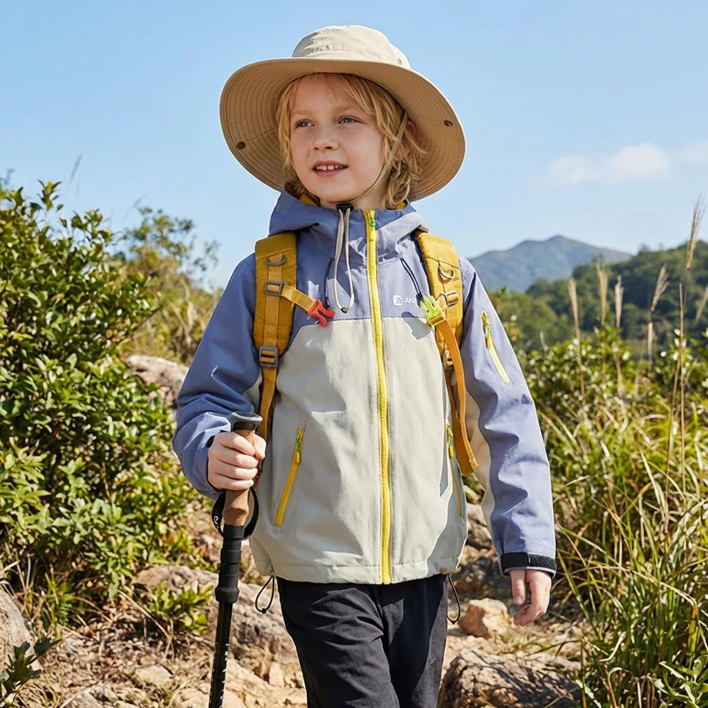 Kids Water-Resistant 3 In 1 Jacket - Imagen 4