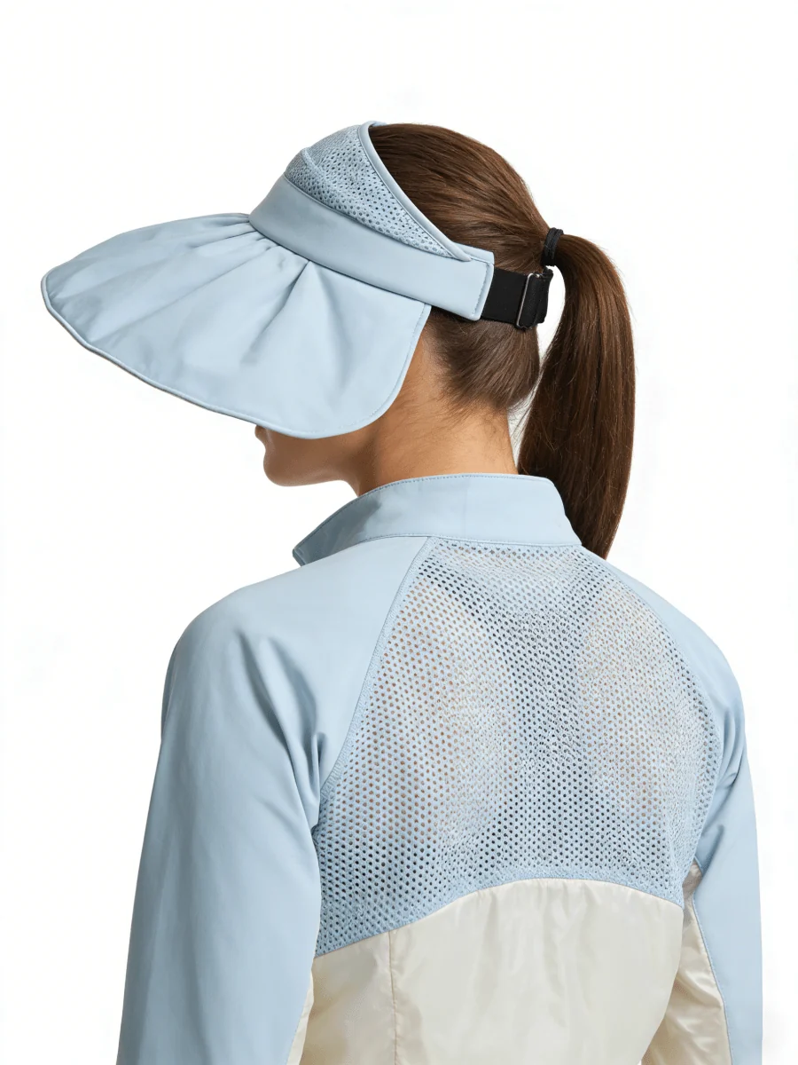UPF50+ Wide Brim Sun Visor Hats - Imagen 6