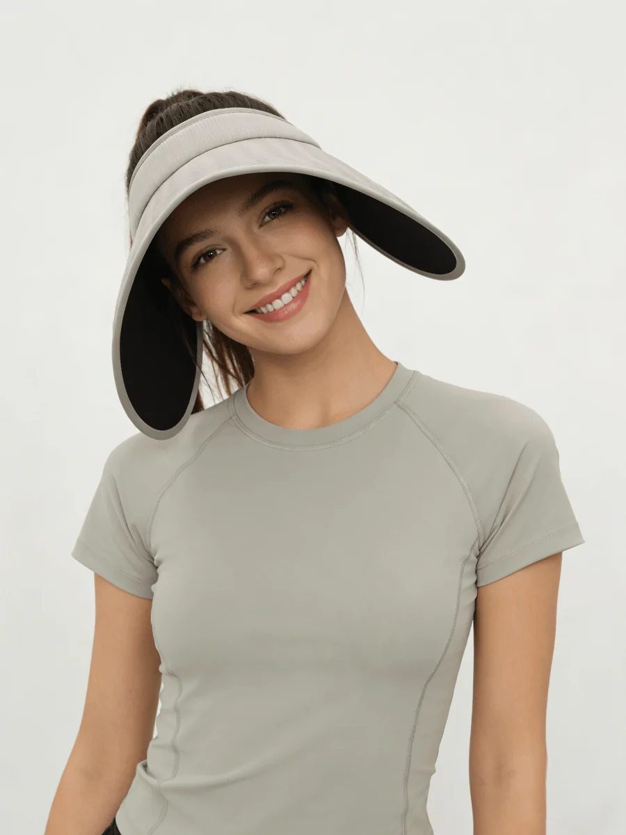 UPF 50+ Extra Wide Brim Visor Hat - Imagen 3