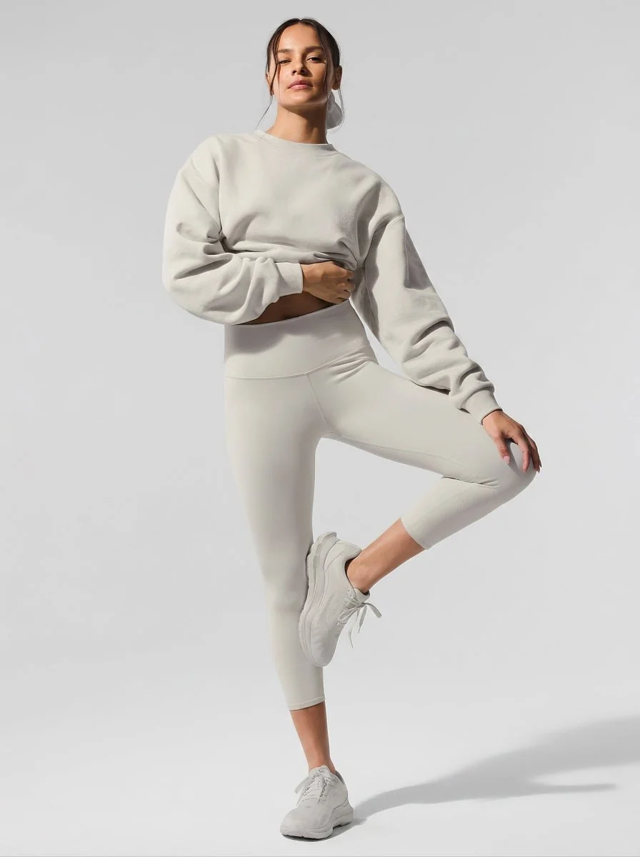 Oversized Crewneck Sweatshirt & Leggings Set - Imagen 6