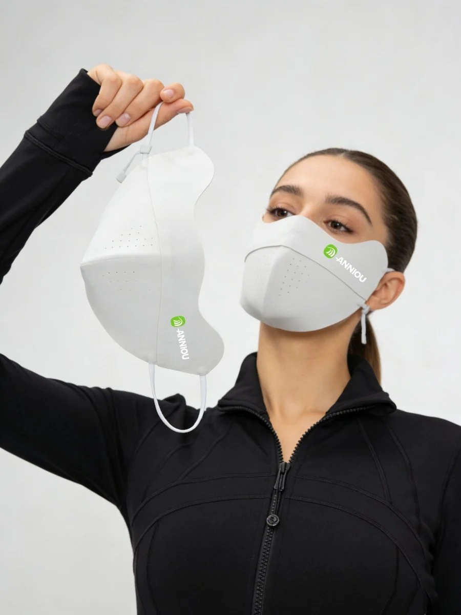 Silk Cooling UV Protection Face Mask
