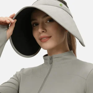 UPF 50+ Extra Wide Brim Visor Hat
