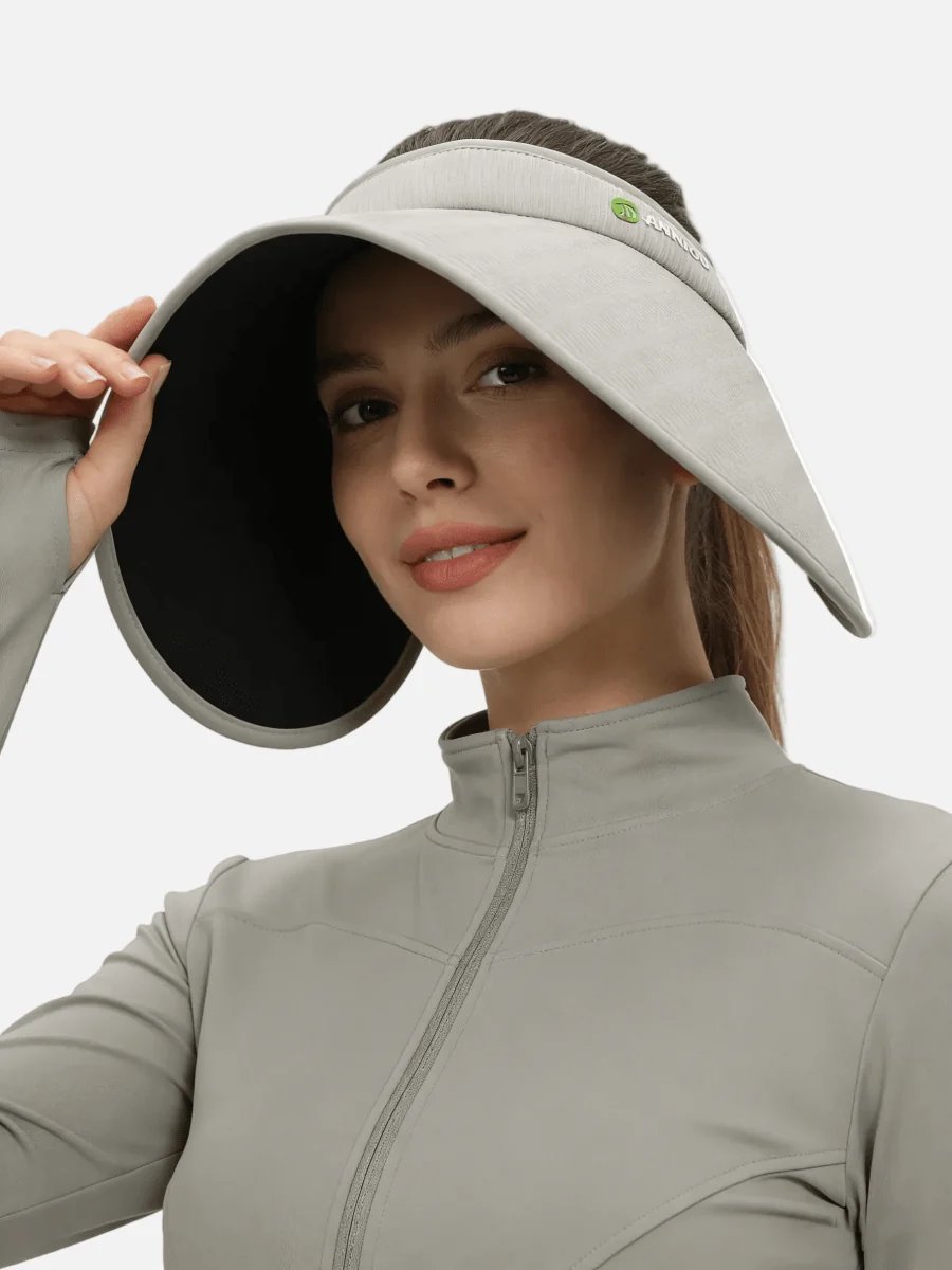 UPF 50+ Extra Wide Brim Visor Hat - Imagen 2
