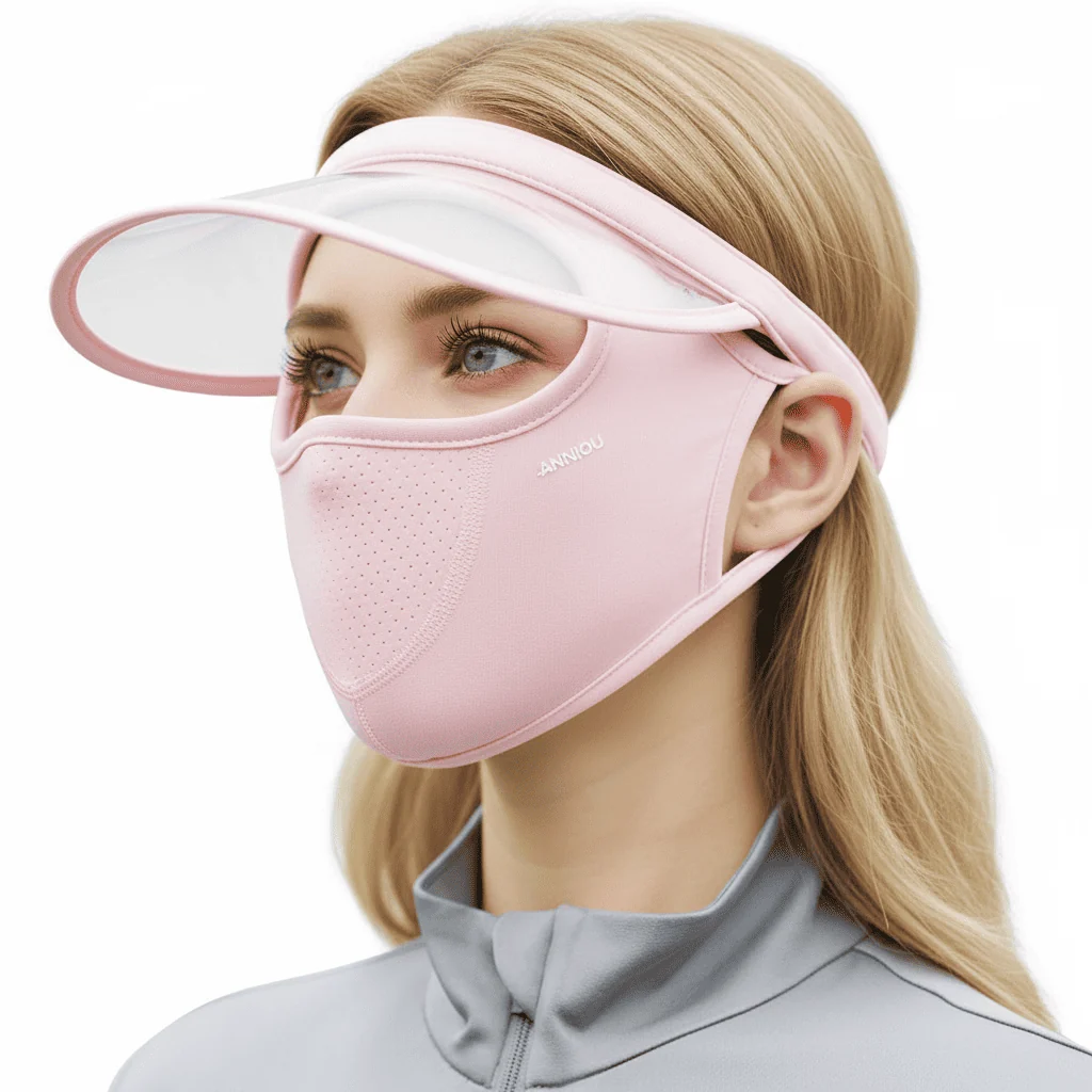 Sun Protection Brim Face Mask - Imagen 6