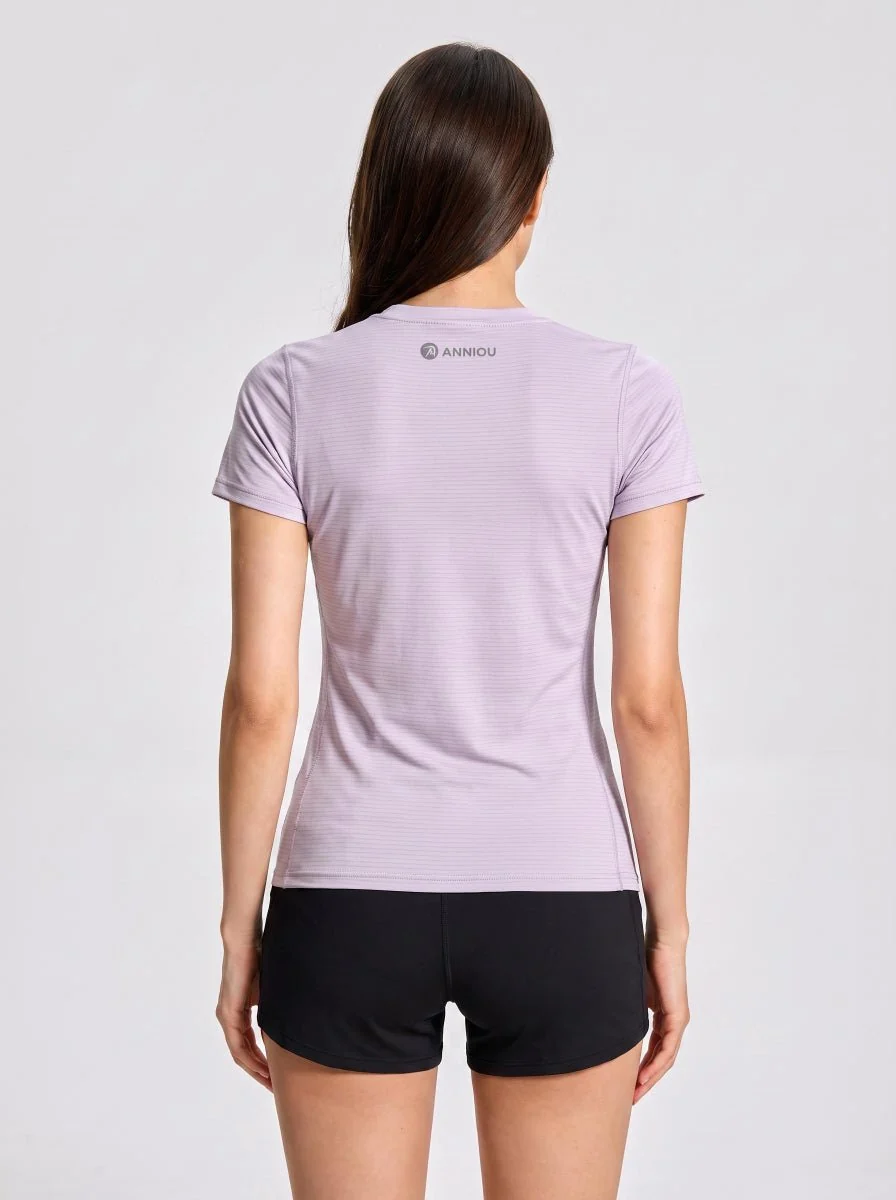 Women Short Sleeve Running Sports T‑Shirt - Imagen 7