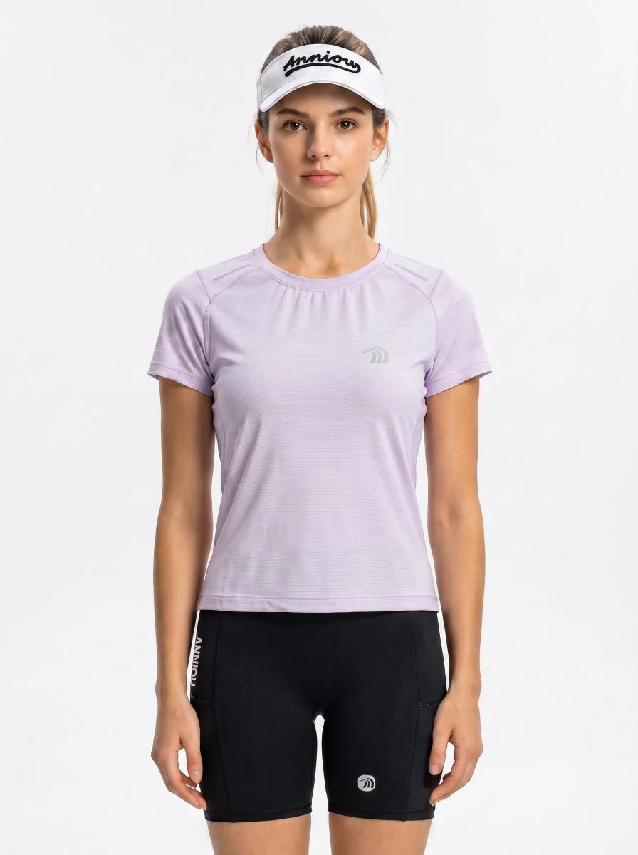 Women Short Sleeve Running Sports T‑Shirt - Imagen 5