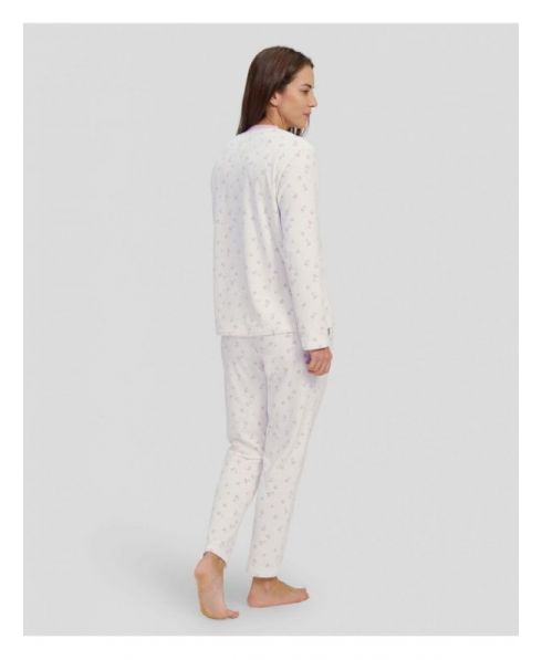 Pijama Largo Cerrado Corazones de Lohe Y241555 - Imagen 3