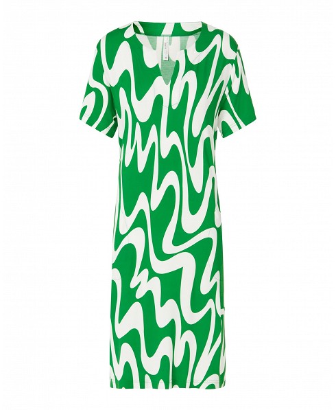 Vestido Corto de Baño Viscosa Ondas Lohe - Imagen 4