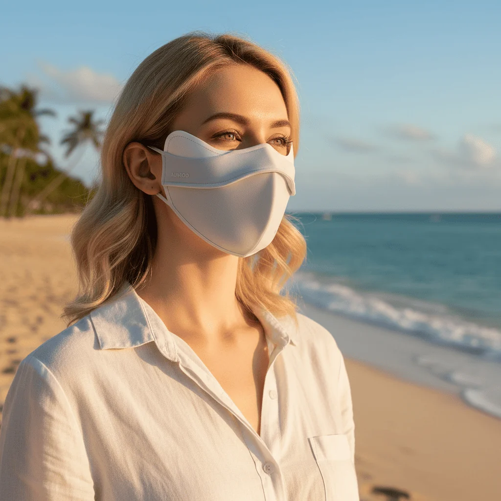 Lycra Anti UV Face Mask - Imagen 7