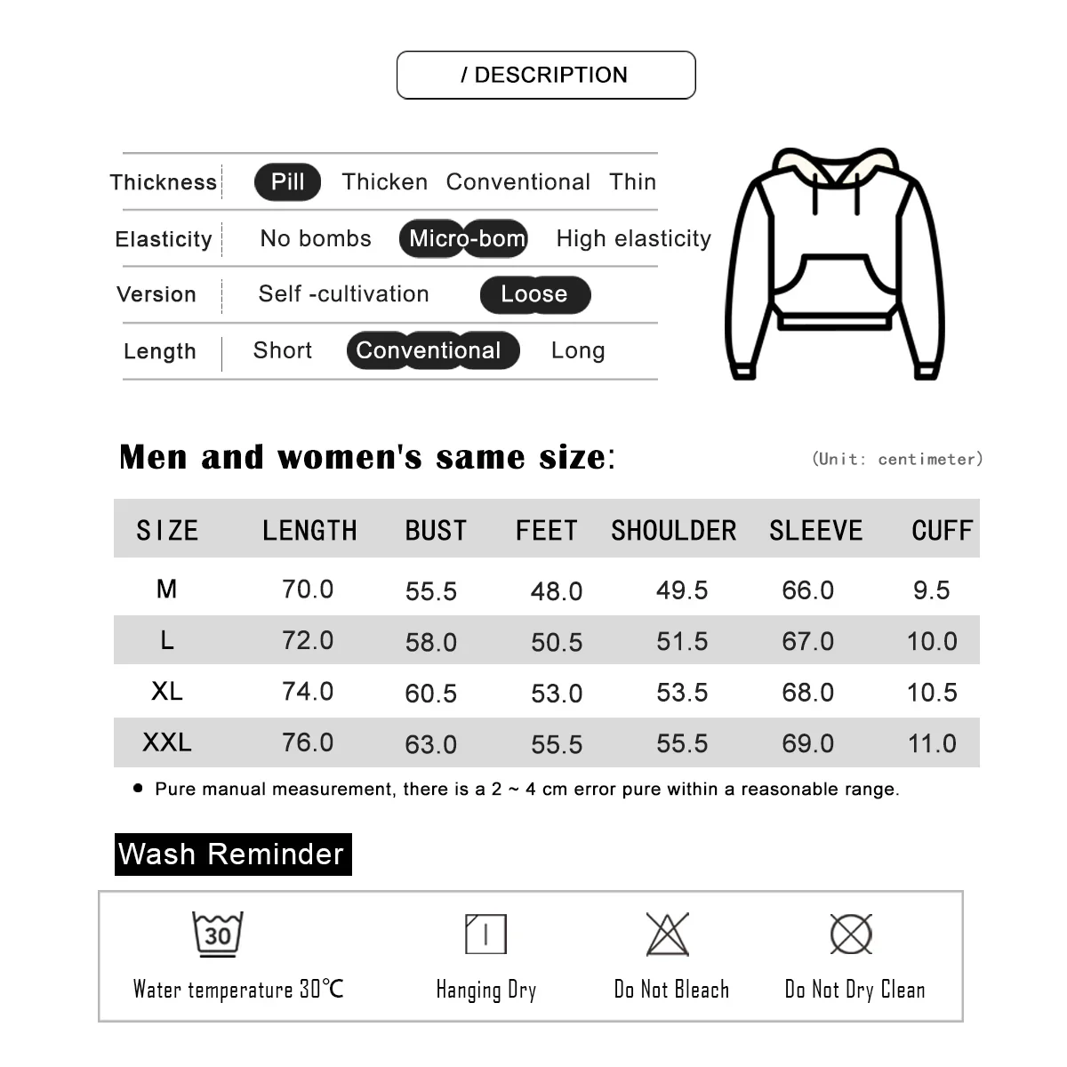 Men's Masked Pullover Hoodie - Imagen 9