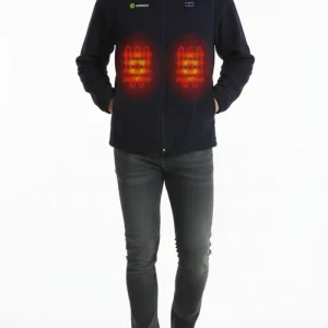 Dual Control 5 Area Heated Fleece Jacket