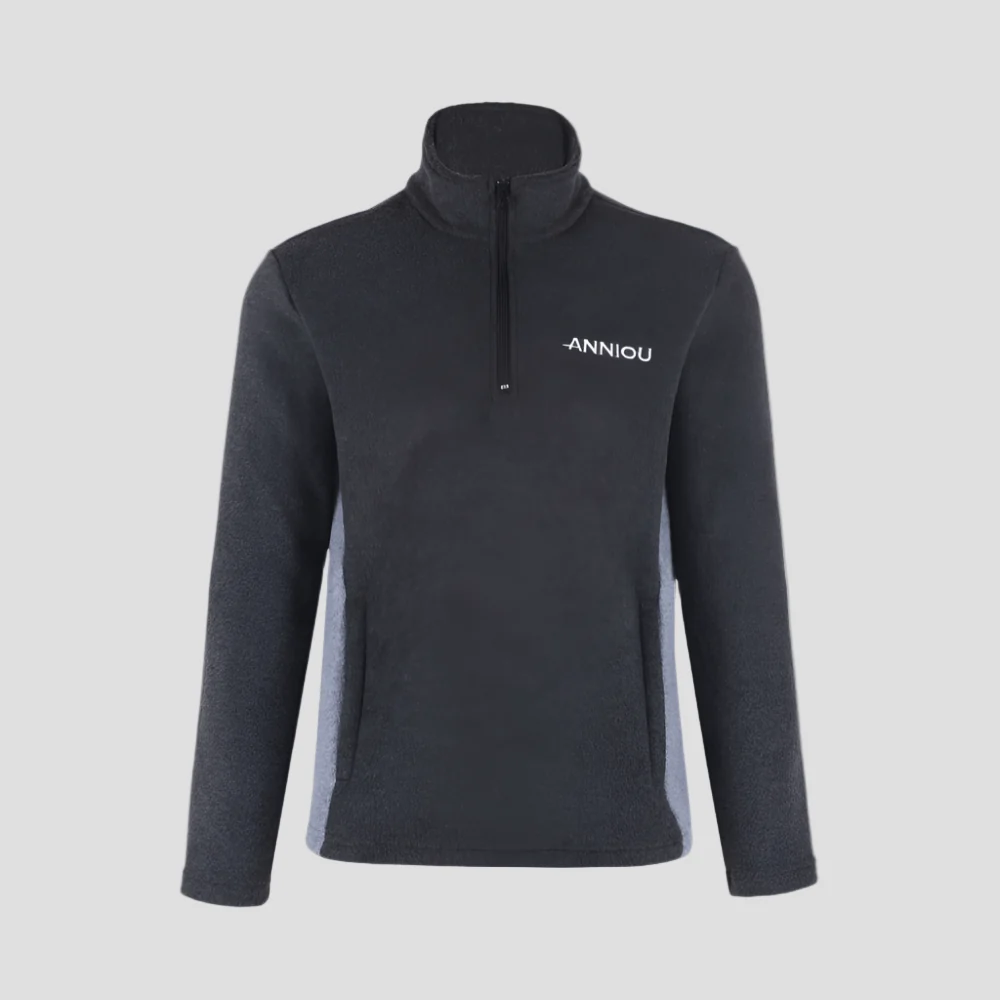 Polar Fleece Half Zip Pullover Sweatshirt - Imagen 4