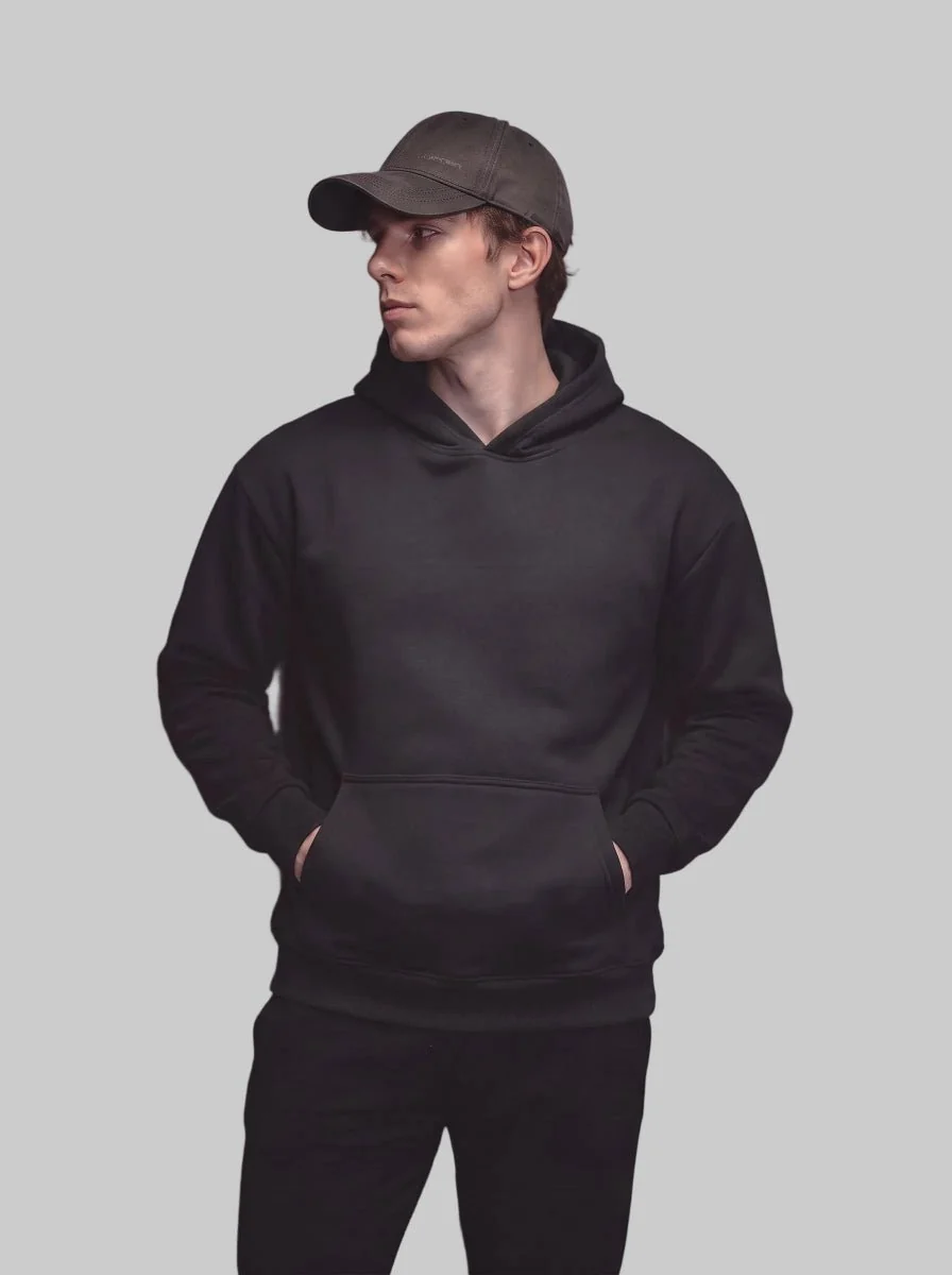 Men's Fleece Hooded Sweatshirt - Imagen 3