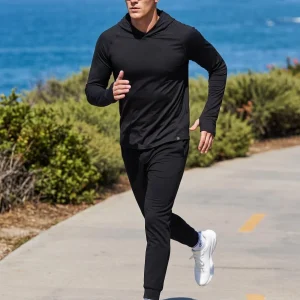 UPF50+ Long Sleeve Hooded T-shirt