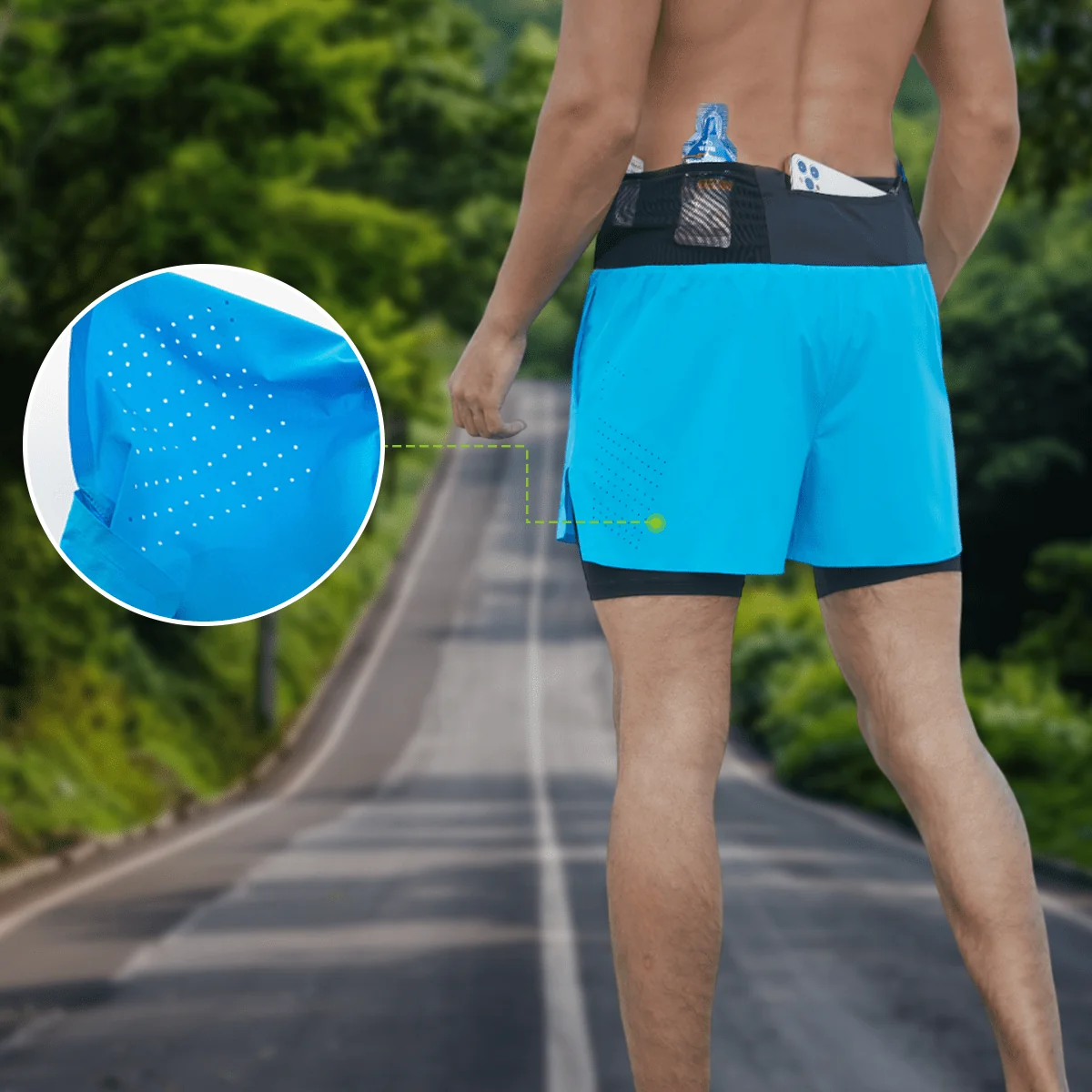 2-in-1 Trail Shorts - Imagen 9