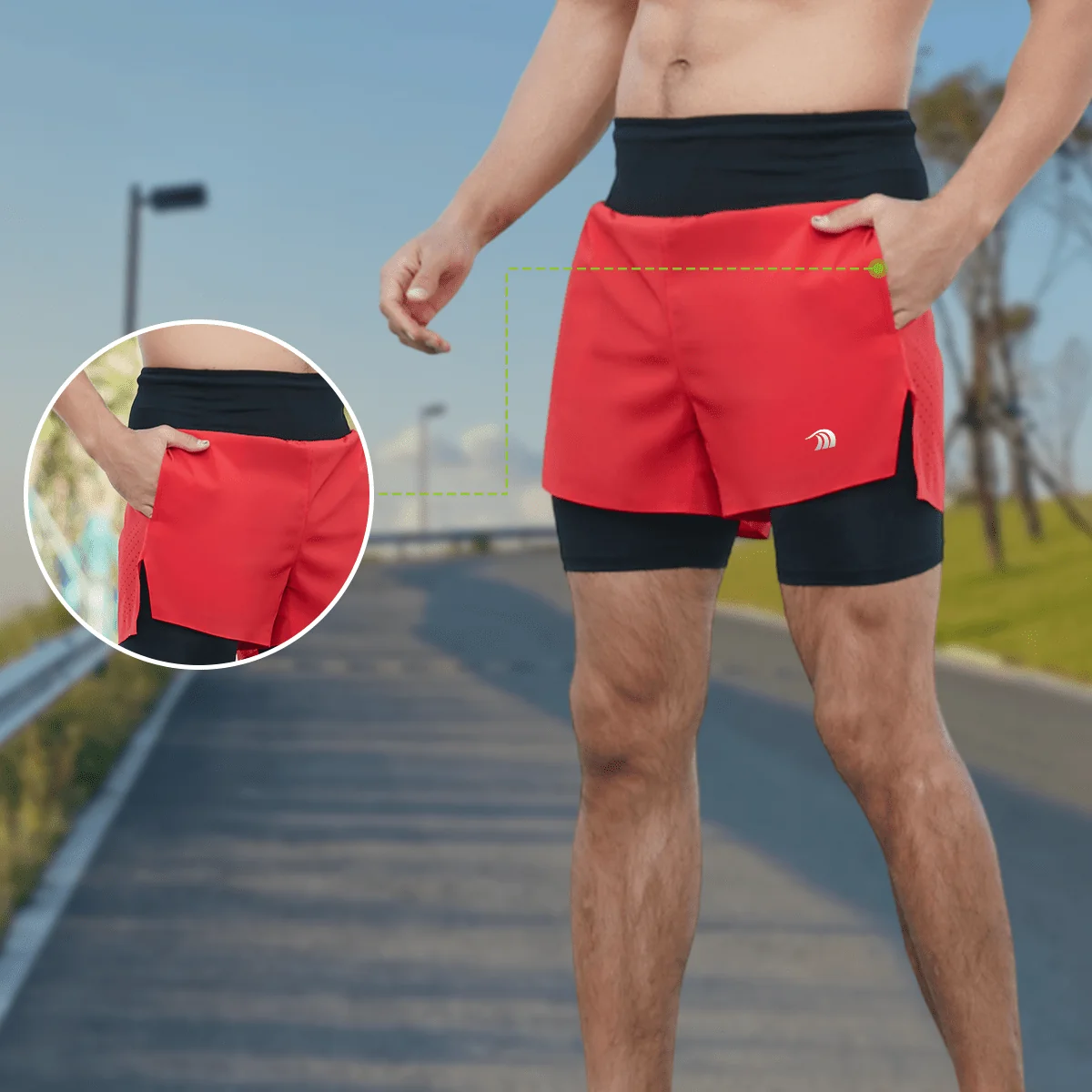 2-in-1 Trail Shorts - Imagen 7