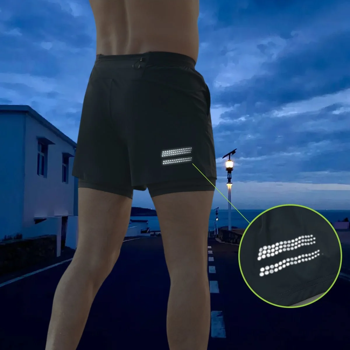 Athletic Running Shorts - Imagen 8