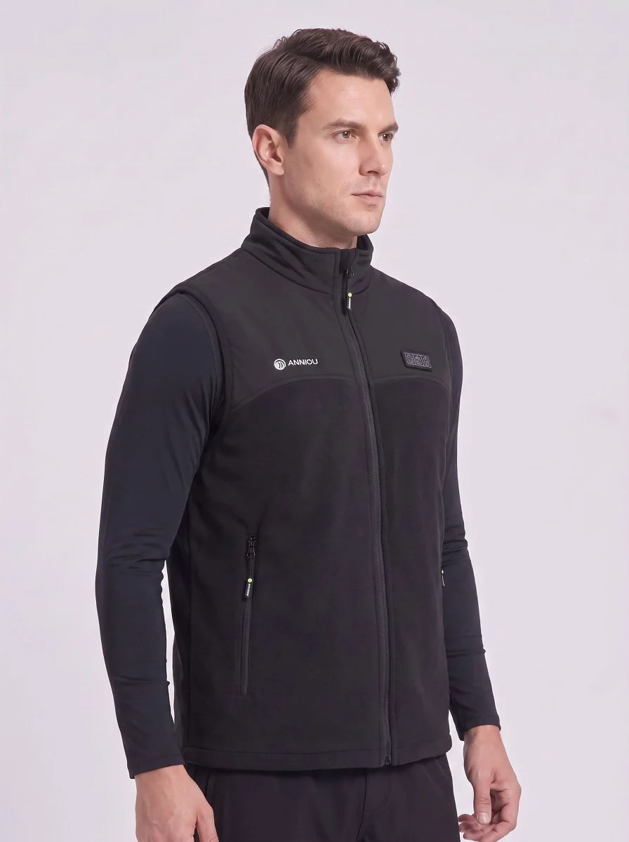 Men's Fleece Heated Vest - Imagen 5